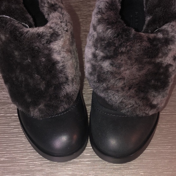 New Rag & bone boot mules real fur lambs size 8.5 - Picture 14 of 15